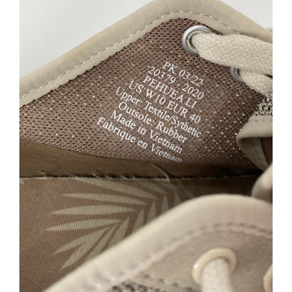 OLUKAI  Pehuea Li Tapa Knit Shoes Low Top Lace Up Women's Size 10 Casual Sneaker - Picture 8 of 8